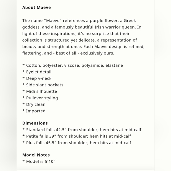 Anthropologie mavae Eyelet Midi Dress - Picture 13 of 13